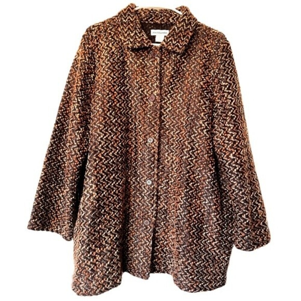Women's JESSICA LONDON Cardigan Sweater / Overcoat. Size 1x.